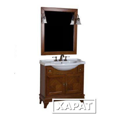 Фото Il Tempo Del Комплект мебели для ванной комнаты на 90 см (цвет Noce Dorato, орех) | интернет-магазин сантехники Santehmag.ru