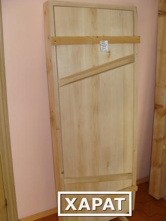 Фото Дверь банная (сосна) "ласточкин хвост" 70 х 1700 и 80х1800