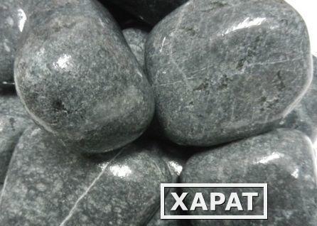 Фото Камень для бани Серпентинит шлифованный в ведре 10 кг