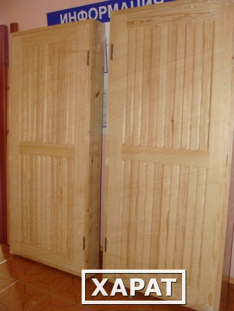 Фото Дверь деревянная (сосна, осина,липа)