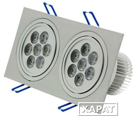 Фото Светодиодный точечный светильник "Downlight" 105x206x67 16вт 5000K 1680лм IP40 УХЛ4 | DRG16-48-C-55 НОВЫЙ СВЕТ