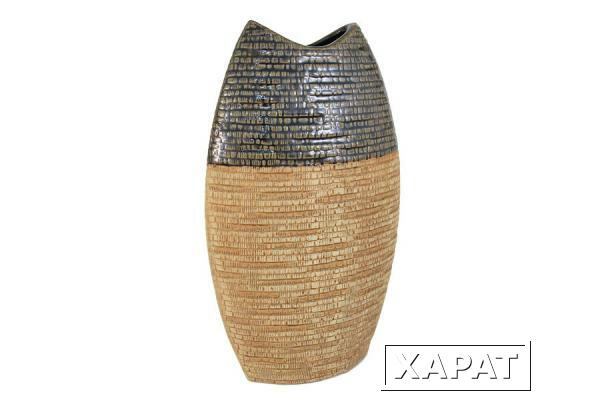 Фото Декоративная ваза 35см Мадагаскар SDJ ( SDJ-30-601675-3-AL )