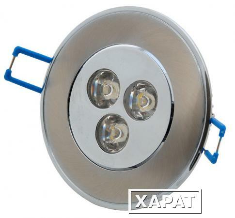 Фото Светодиодный точечный светильник "Downlight" 89x89x43 4вт 4200K 360лм IP40 УХЛ4 | DRG4-24-C-55 НОВЫЙ СВЕТ