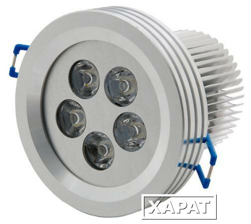 Фото Светодиодный точечный светильник "Downlight" 94x94x82 6вт 4200K 600лм IP40 УХЛ4 | DRG6-53-C-55 НОВЫЙ СВЕТ