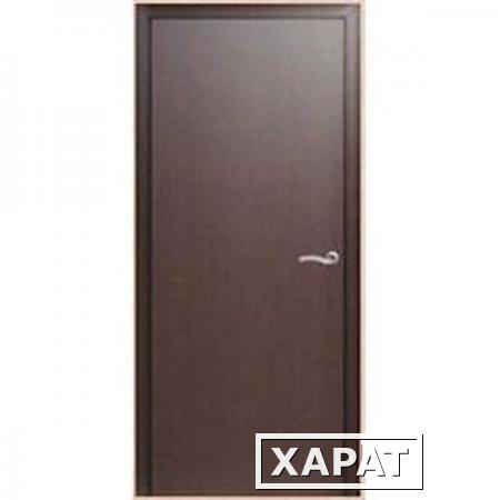 Фото Дверное полотно Brozex-Wood глухое гладкое 2000x700 Венге
