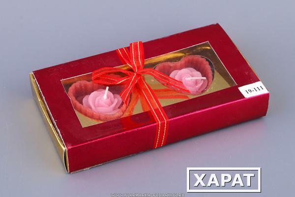 Фото Подарочный набор с двумя аромо-свечами