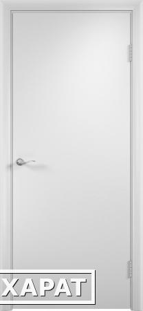 Фото Двери PRORAB Полотно дверн. глухое 2000Х600мм Белое ламинированное