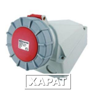 Фото Розетка наружной установки ip67 125а 3р+ре 380в tdm sq0611-0015