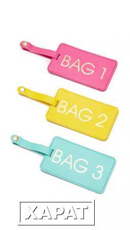 Фото Gift Boutique Коробка багажных бирок Bags 1-2-3