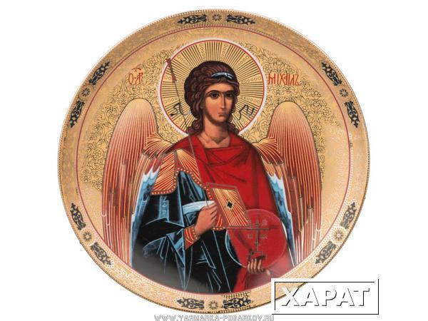Фото Тарелка настенная декоративная архангел михаил диаметр 18.5 см