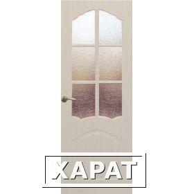 Фото Дверное полотно с покрытием ПВХ ДО "Альфа" 0,8м (беленый дуб)