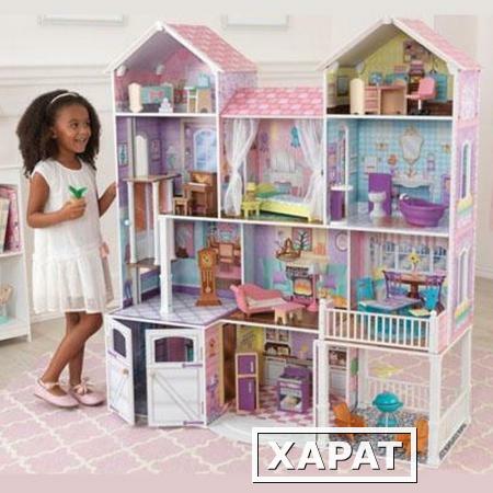 Фото Дом для классических кукол до 32 см "Загородная усадьба" (Country Estate) с мебелью (65242_KE)