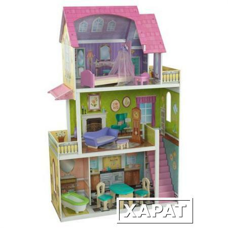 Фото Кукольный домик Барби "Флоренс" (Florence Dollhouse) с 10 предметами мебели (65850_KE)