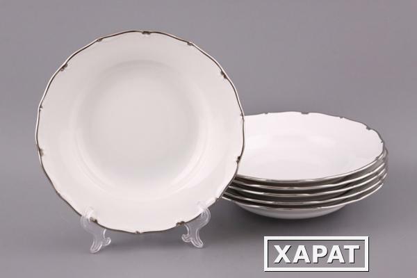 Фото Набор суповых тарелок из 6 шт."симона" диаметр=24 см. Adekor S.r.o. (662-505)