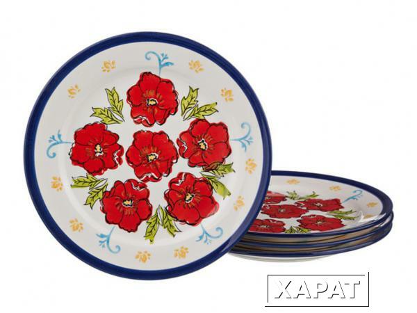 Фото Набор тарелок из 4 шт. диаметр=20 см. Hebei Grinding (536-061)