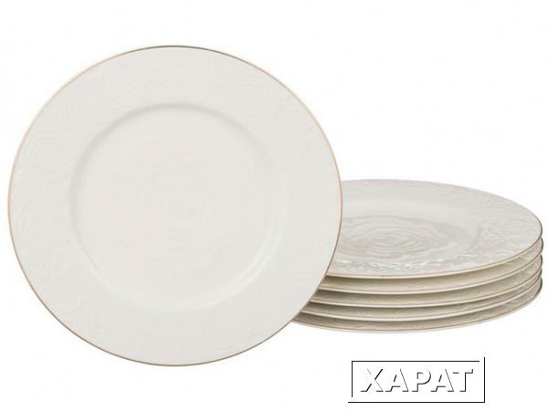Фото Набор тарелок из 6 шт. диаметр=20,5 см. Porcelain Manufacturing (361-025)