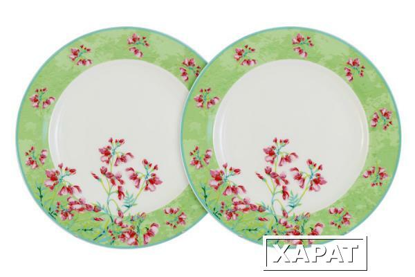 Фото Набор из 2-х закусочных тарелок Цветущий горошек Primavera ( PF-15-029-6-AL )