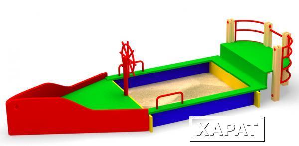 Фото Песочница "Кораблик"