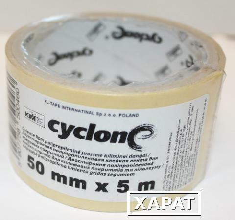 Фото Скотч двухсторонний 50х5 CYCLONE