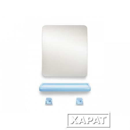Фото Набор для ВК Minima, светло-голубой, BEROSSI (Изделие из пластмассы. Размеры зеркала 510*400мм) (НВ11708000)