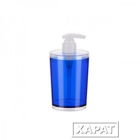 Фото Диспенсер "Joli", синий полупрозрачный, BEROSSI (Изделие из пластмассы. Размер 166 х 78 мм) (АС22610000)