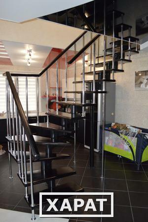Фото Изготовление лестниц на второй этаж