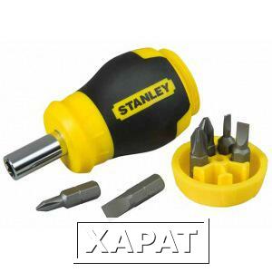 Фото Отвертка stubby multibit stanley 0-66-357