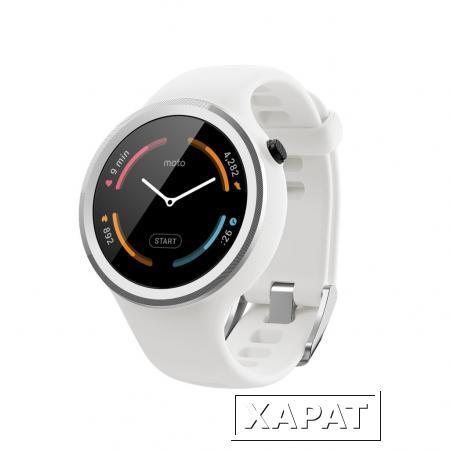 Фото Motorola Умные часы Motorola Moto 360 v2 45mm Sport White