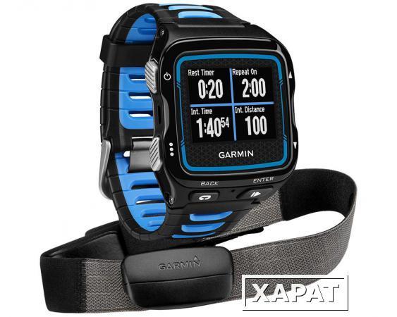 Фото Garmin Умные часы Garmin Forerunner 920XT HRM черно-голубые