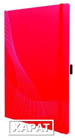 Фото Блокнот Notizio для записей мягкая обложка А4 клетка 80 листов (Цвет обложки: красный)