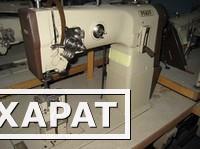 Фото Pfaff 292 двухигольная Колонковая швейная машина со специальной лапкой для расстрочки швов
