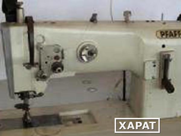 Фото Pfaff 1246 промышленная двух- игольная швейная машина челночного стежка