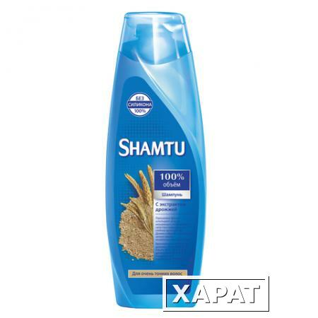 Фото Шампунь 380 мл, SHAMTU (Шамту) "С экстрактом дрожжей", для очень тонких волос
