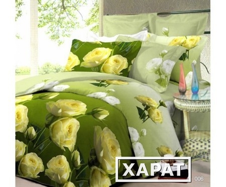 Фото Комплект постельного белья «Чайная роза» 1.5 спальный