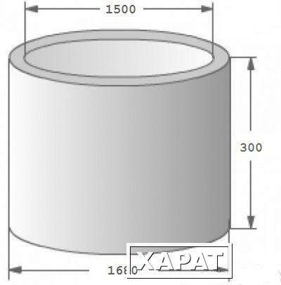 Фото Кольцо железобетонное КС 15.3