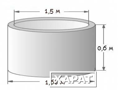 Фото Кольцо железобетонное КС 15.6