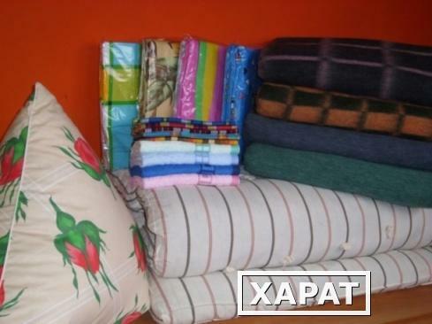 Фото Постельный набор "ЭКОНОМ-2", матрас+одеяло+подушка+комплект постельного белья