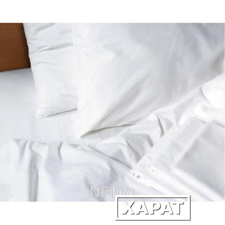 Фото Комплект постельного белья 2-спальный, бязь белая Иваново