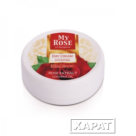 Фото Увлажняющий дневной крем для лица с кокосовым маслом My Rose of Bulgaria Лавена 100 ml