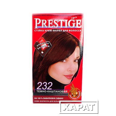 Фото Крем-краска для волос Темно- каштановый Vip's Prestige Роза Импекс 100 ml