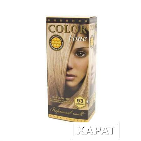 Фото Гель- краска для волос Шампанское Color Time Роза Импекс 100 ml