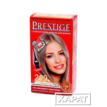 Фото Крем-краска для волос Светлый пепельно- русый Vip's Prestige Роза Импекс 100 ml