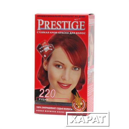 Фото Крем-краска для волос Рубин Prestige Vip's Роза Импекс 100 ml