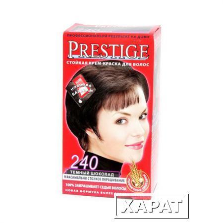 Фото Крем-краска для волос Темный шоколад Vip's Prestige Роза Импекс 100 ml