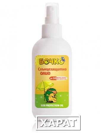 Фото Солнцезащитное масло для тела SPF50 Лавена для детей 150 ml