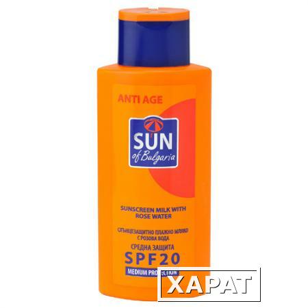 Фото Солнцезащитное молочко с розовой водой SPF 20 200 ml