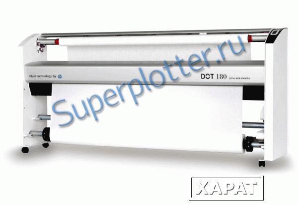 Фото Плоттеры (принтеры) высокоскоростные широкоформатные струйные DOT 180 компании TkT brainpower для печати лекал и раскладок в САПР. Сделано в Европе