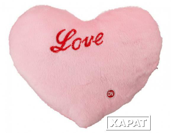 Фото Подушка декоративная сердце " love" 30*26*10 см.без упаковки Gree Textile (192-202)