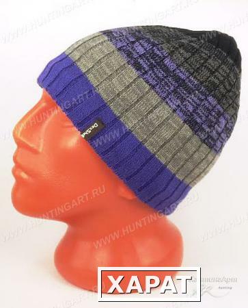 Фото Водонепроницаемая шапка DexShell DH332N, фиолетовый градиент