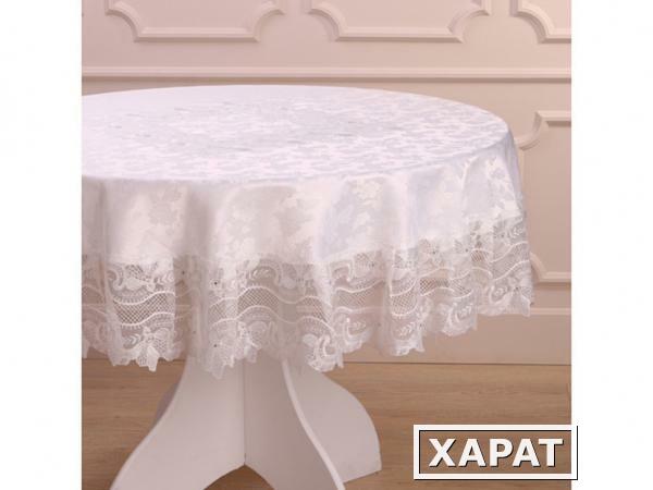 Фото Скатерть диаметр=180 см.100% п/э Gree Textile (09-1335)